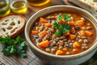 Lentil soup