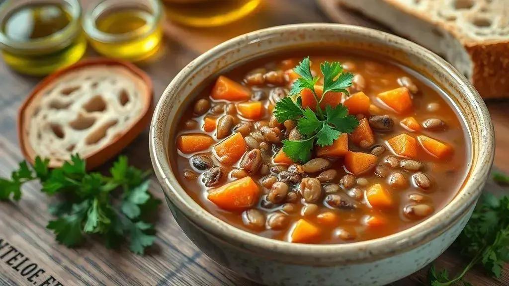 Lentil soup