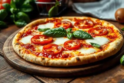 Margherita pizza