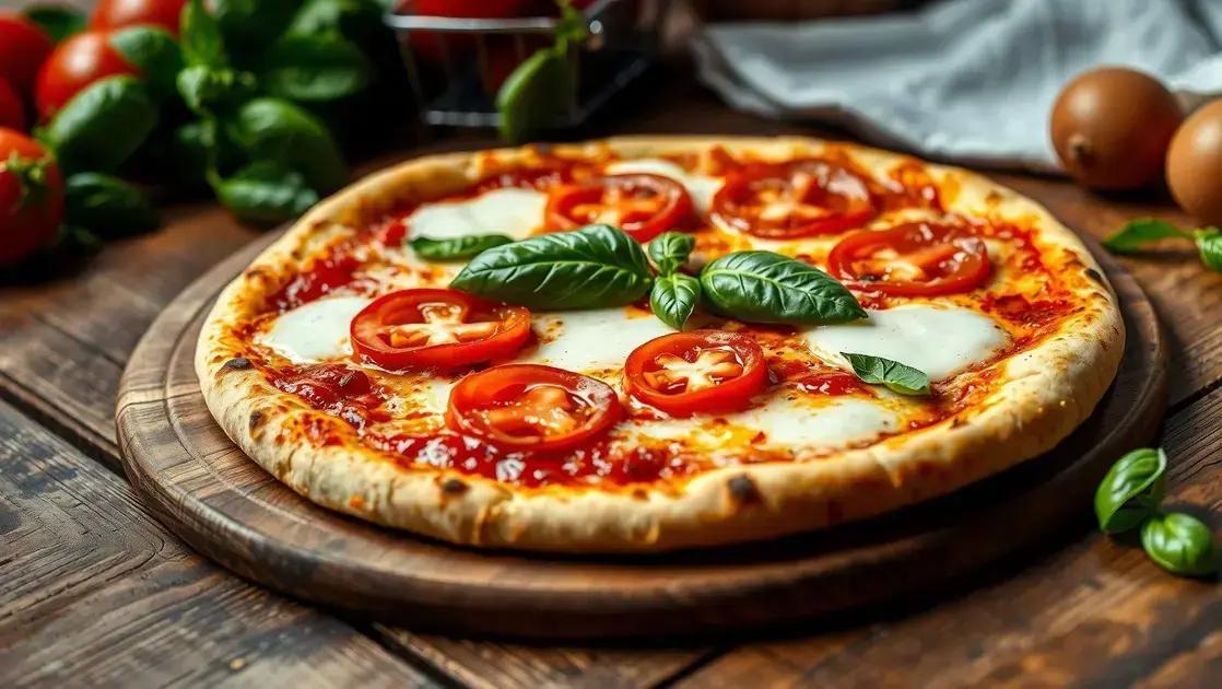 Margherita pizza