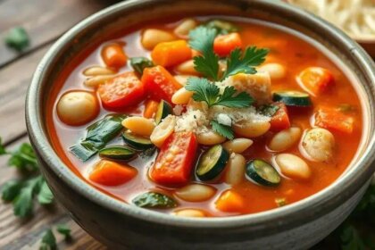 Minestrone soup