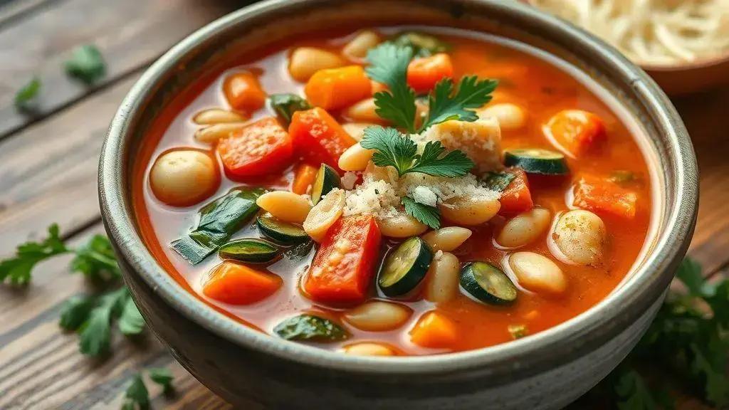 Minestrone soup