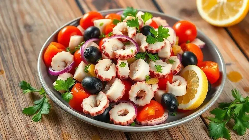 octopus salad