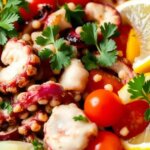 Octopus salad
