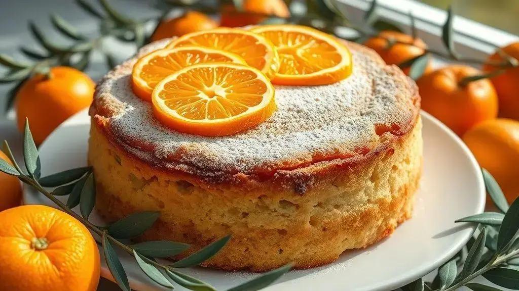 orange olive oil cake