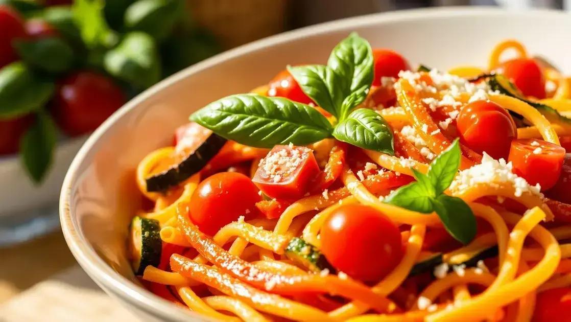 Pasta primavera
