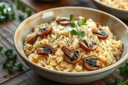 risotto ai funghi
