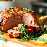 Roast lamb