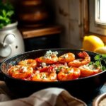 shrimp saganaki