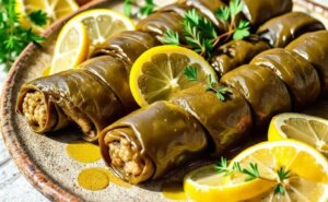 Stuffed grape leaves authentic recipe