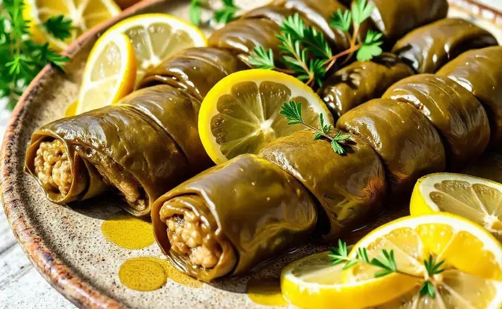 stuffed grape leaves