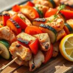 turkey skewers
