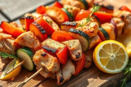 turkey skewers
