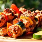 turkey skewers