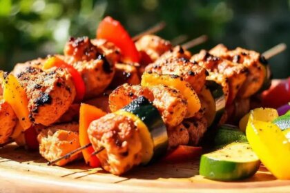 turkey skewers