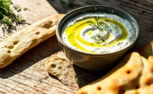 Tzatziki easy Mediterranean style