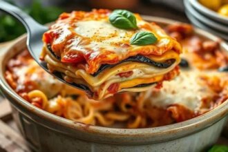 Vegetarian lasagna