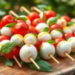 Caprese skewers