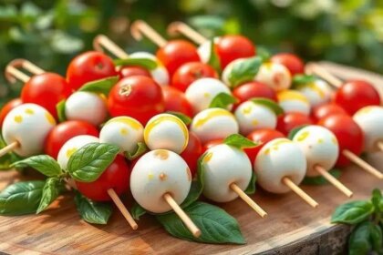 Caprese skewers
