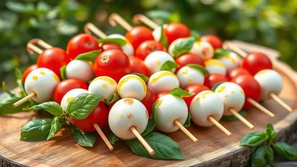 Caprese skewers