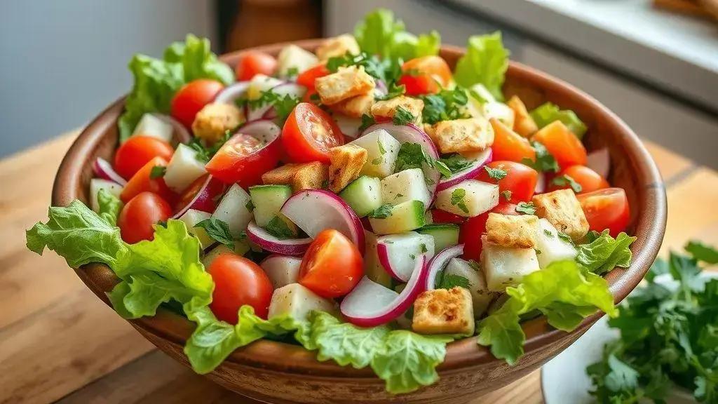 Fattoush salad