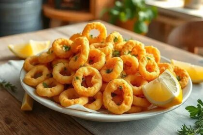 Fried calamari