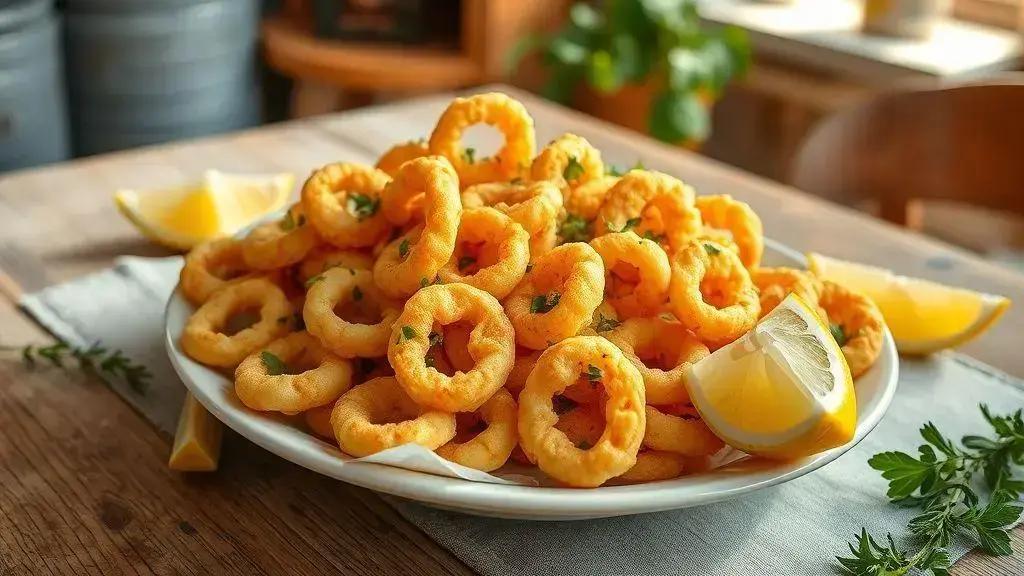 Fried calamari