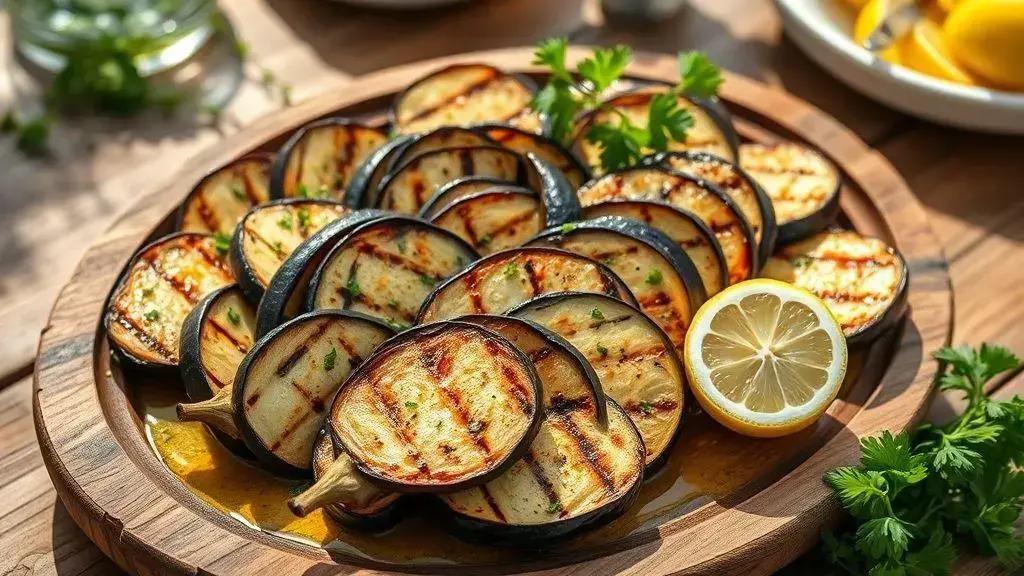 grilled eggplant