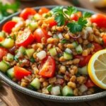 Lentil salad