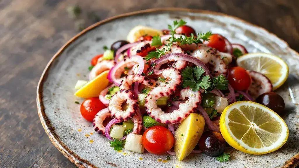 octopus salad