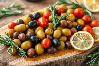 Olives platter