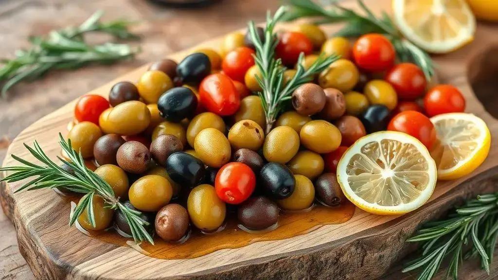 Olives platter