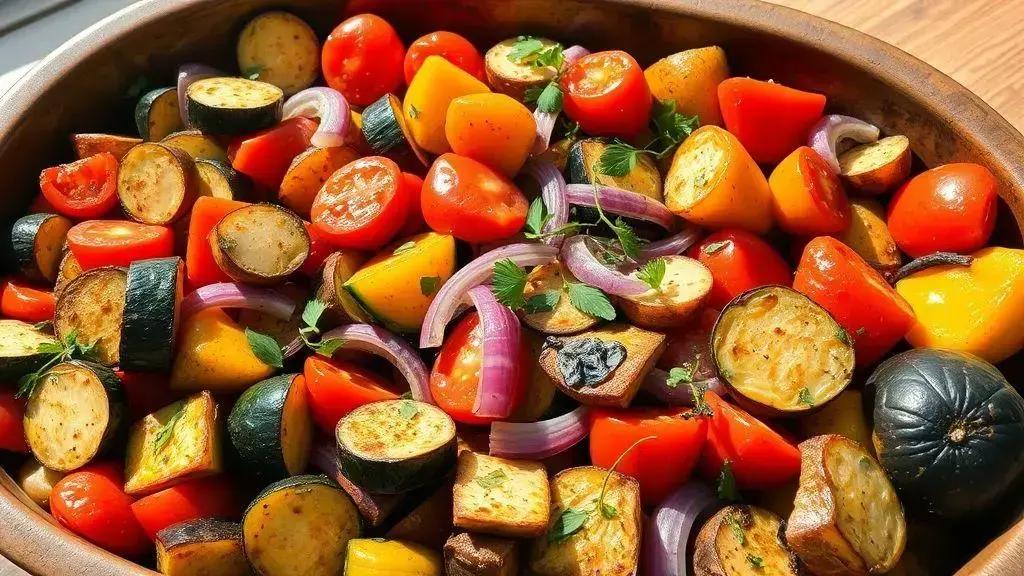 Roasted vegetables