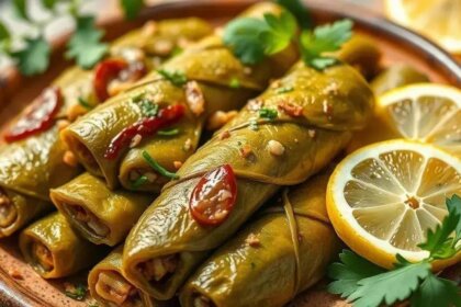 stuffed grape leaves