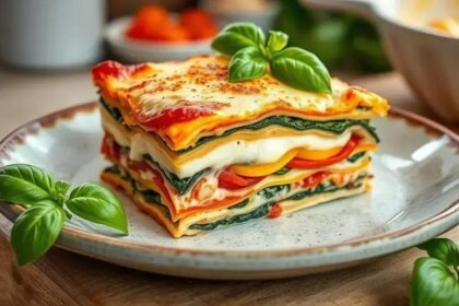 Vegetarian lasagna