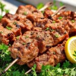 Lamb kebabs