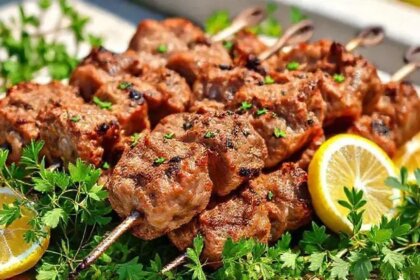 Lamb kebabs