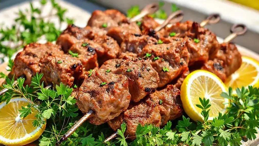 Lamb kebabs