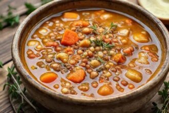 Lentil soup