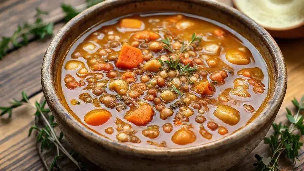 Lentil soup