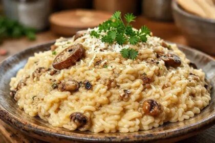 risotto ai funghi