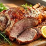 Roast lamb