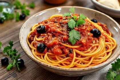 Spaghetti puttanesca