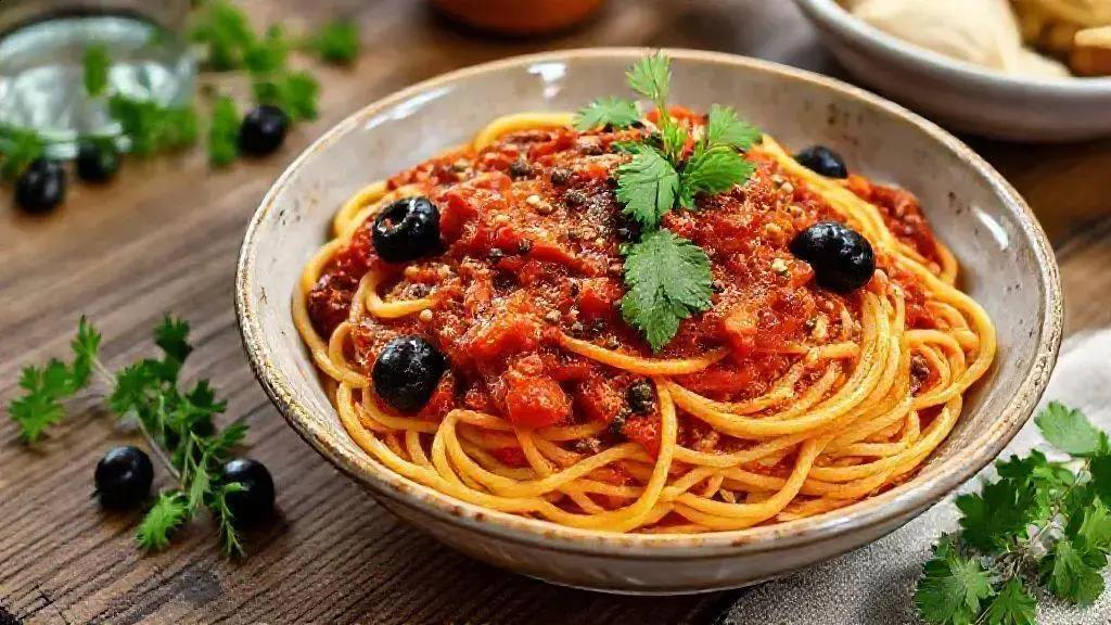 Spaghetti puttanesca