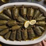 Stuffed grape leaves