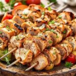 Turkey skewers