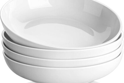 5 Reasons to Own MALACASA Pasta Bowls (and #1 is Size)