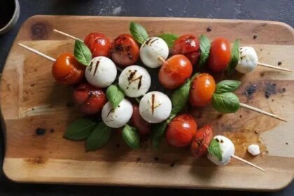 Caprese skewers