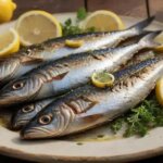 grilled sardines