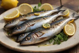 grilled sardines